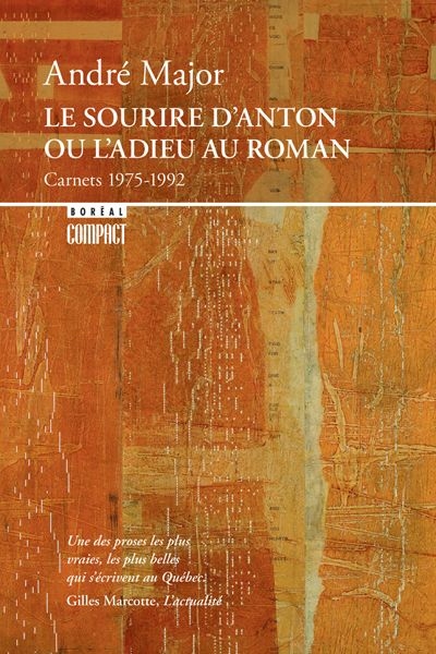 Sourire d'Anton, ou, L'adieu au roman : carnets, 1975-1 Sourire d'Anton, ou, L'adieu au roman : carnets, 1975-1
