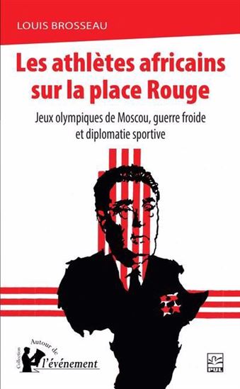 Les athlètes africains sur la place Rouge. Jeux olympiques de Les athlètes africains sur la place Rouge. Jeux olympiques de