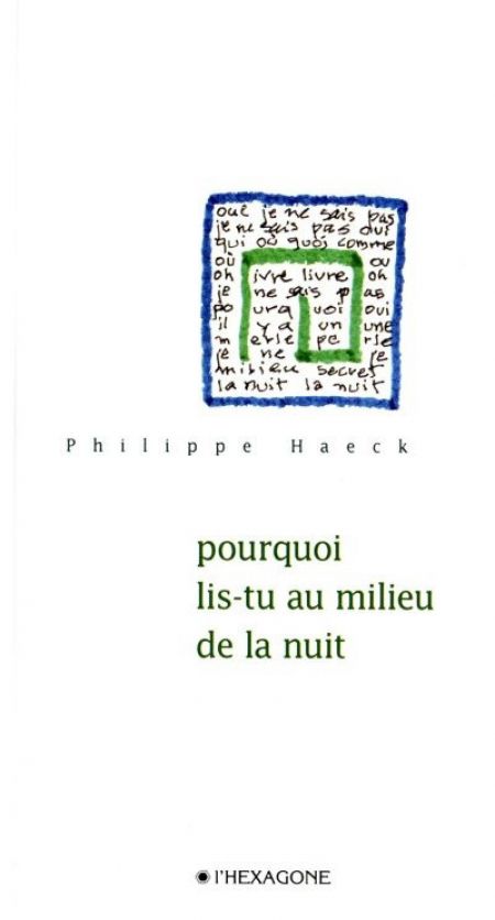 Pourquoi lis-tu au milieu de la nuit? Pourquoi lis-tu au milieu de la nuit?