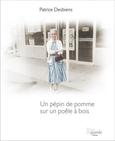 Un pépin de pomme sur un poêle à bois Un pépin de pomme sur un poêle à bois