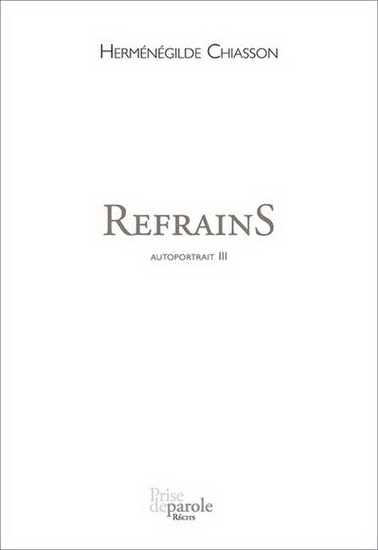 Autoportrait v. 03 Refrains Autoportrait v. 03 Refrains