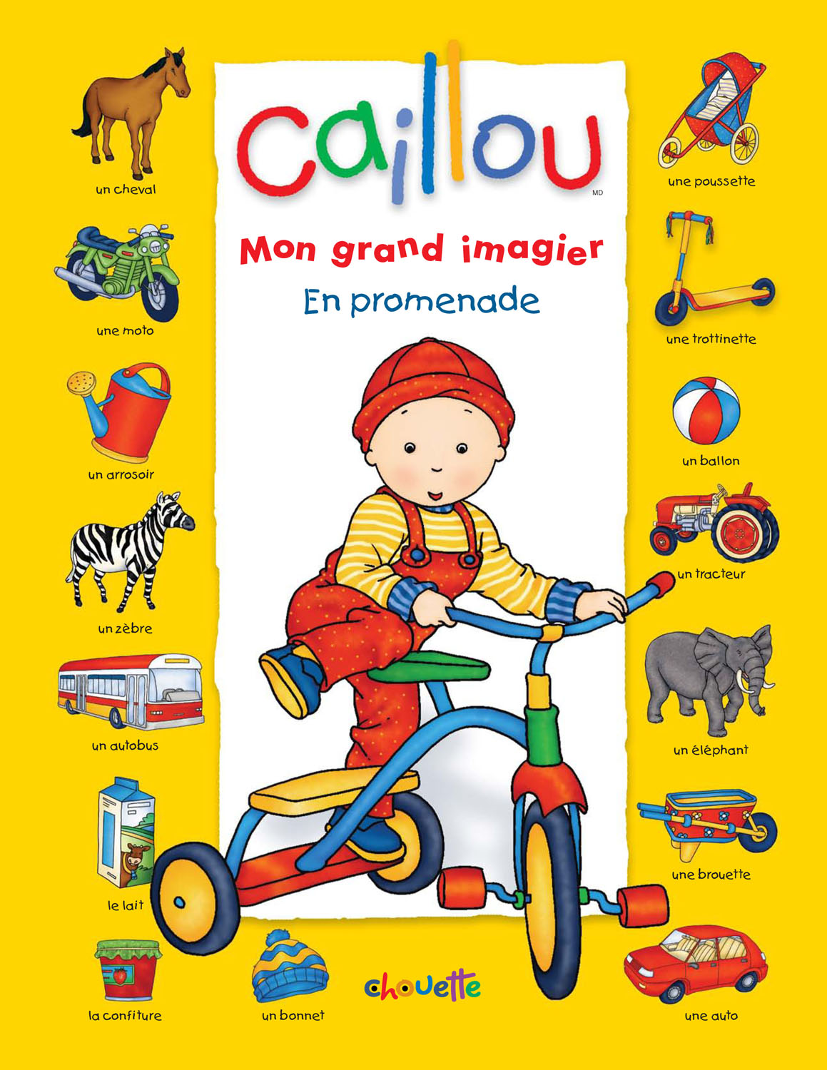 Caillou mon grand imagier en promenade Caillou mon grand imagier en promenade