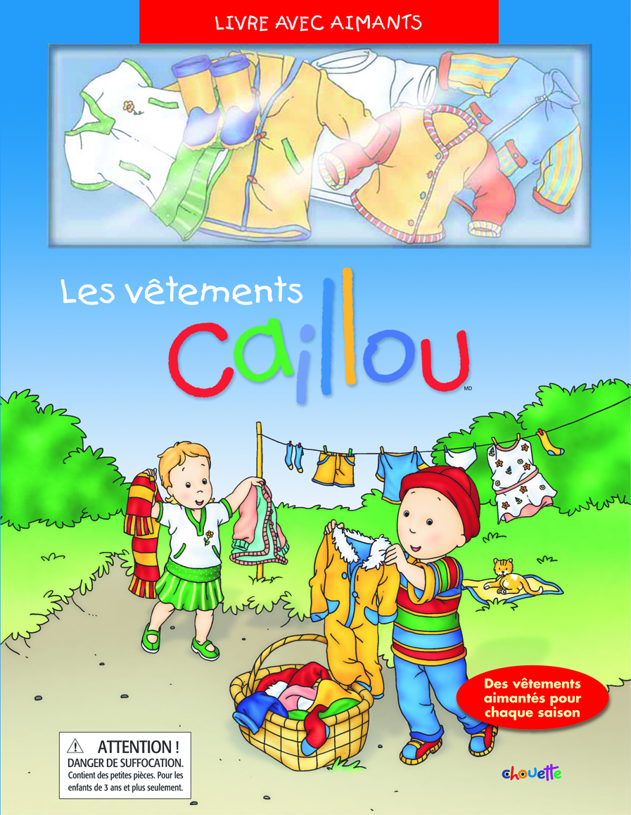 Caillou mes vetements Caillou mes vetements
