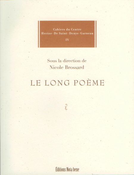 Le Long poème Le Long poème