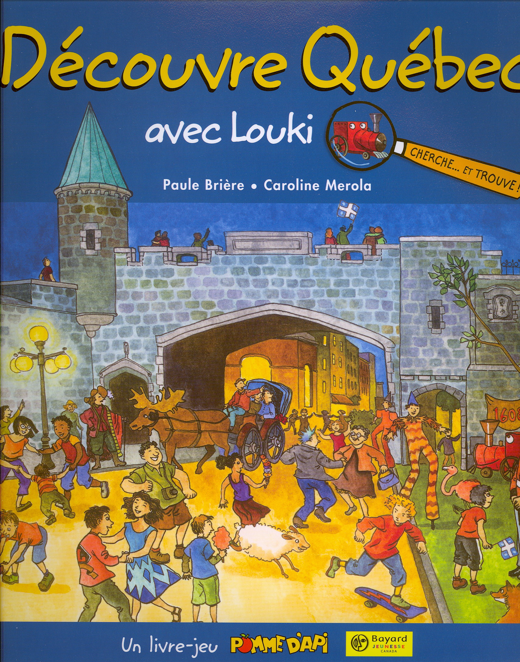 Decouvre quebec avec louki livre jeu Decouvre quebec avec louki livre jeu