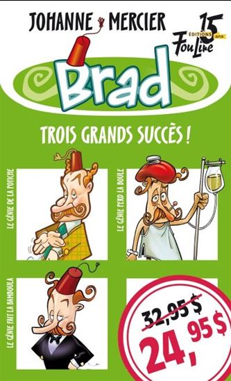 Brad. Trois grands succès ! Coffret Brad. Trois grands succès ! Coffret