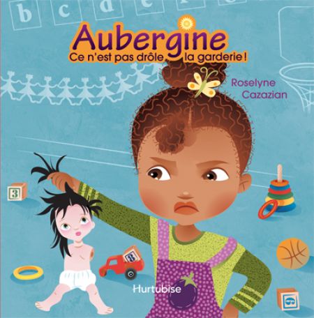 Aubergine : ce n'est pas drôle la garderie ! Aubergine : ce n'est pas drôle la garderie !