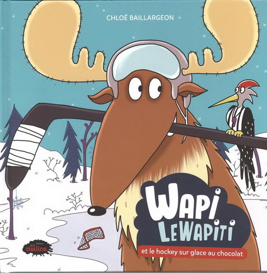 Wapi LeWapiti et le hockey sur glace au chocolat Wapi LeWapiti et le hockey sur glace au chocolat