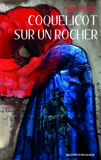 Coquelicot sur un rocher Coquelicot sur un rocher