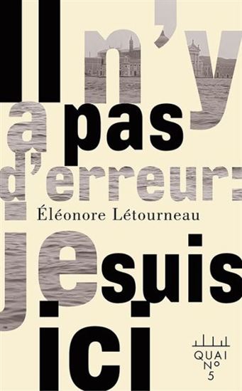 Il n'y a pas d'erreur : Je suis ici Il n'y a pas d'erreur : Je suis ici