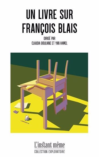 Un livre sur François Blais Un livre sur François Blais