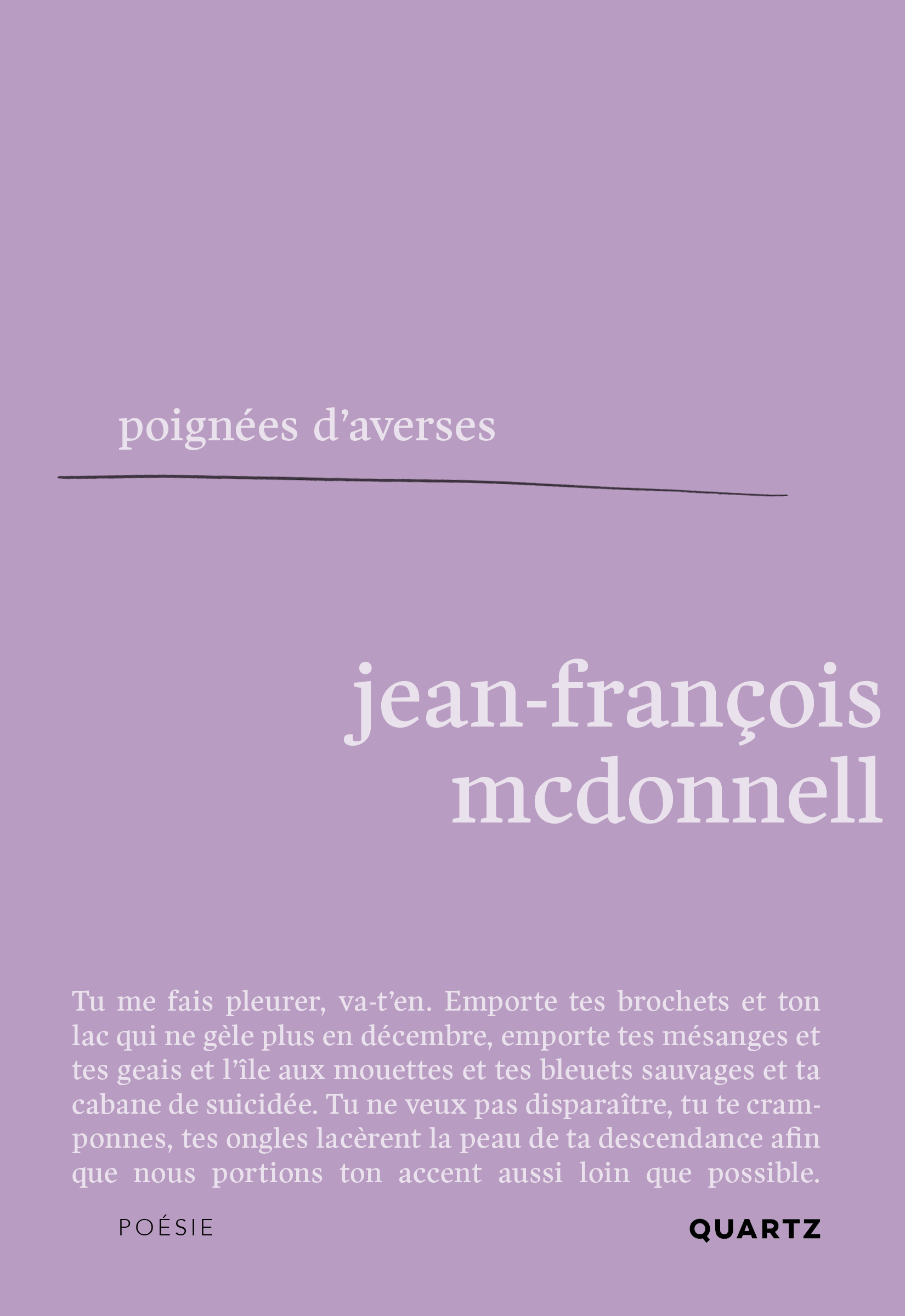 Poignées d'averses Poignées d'averses