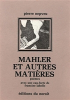 Mahler et autres matières Mahler et autres matières