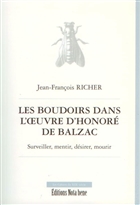 Les boudoirs dans l'oeuvre d'Honoré de Balzac Les boudoirs dans l'oeuvre d'Honoré de Balzac