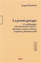 Sagesses v 04 t 03 La Pensée grecque Sagesses v 04 t 03 La Pensée grecque